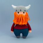 Viking amigurumi crochet pattern