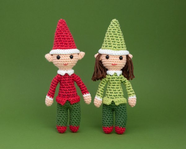 Elf amigurumi crochet dolls
