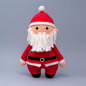 Santa amigurumi crochet patter