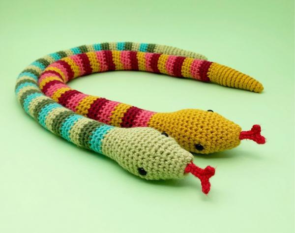 Snake amigurumi crochet pattern