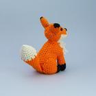 Amigurumi crochet fox