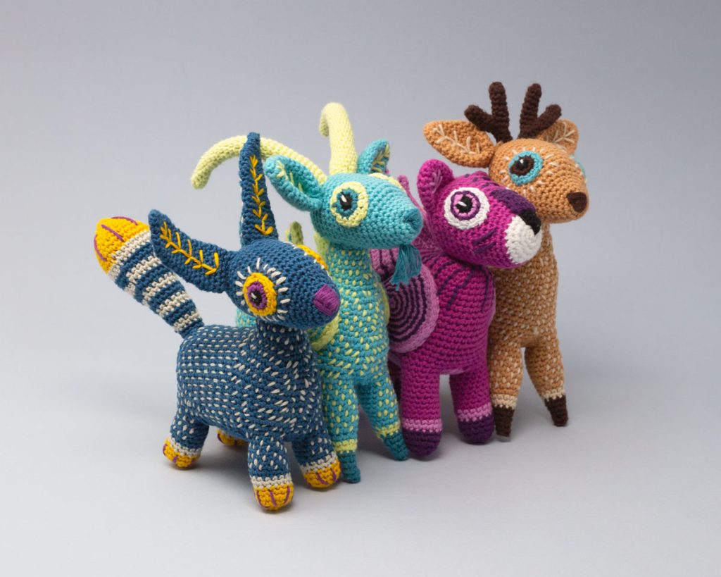 Alebrije amigurumi crochet pattern bundle Make Me Roar, amigurumi