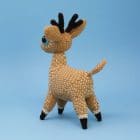Amigurumi crochet deer