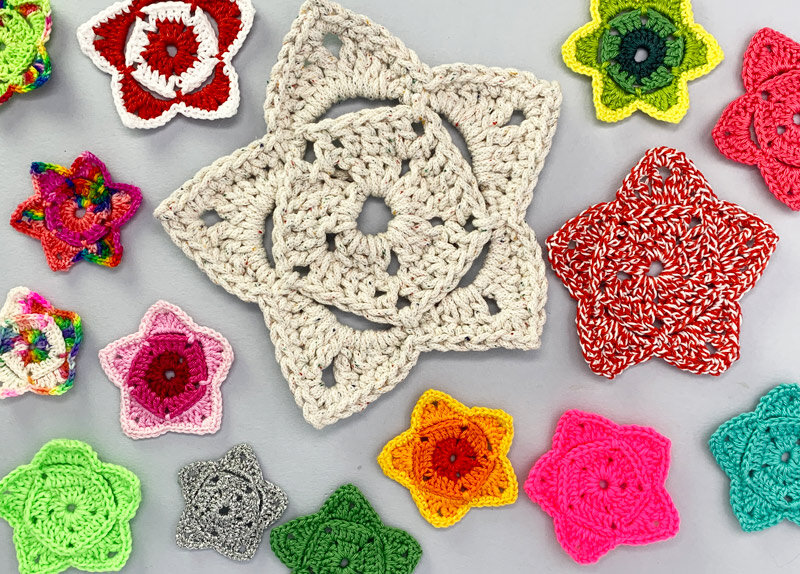 crochet stars