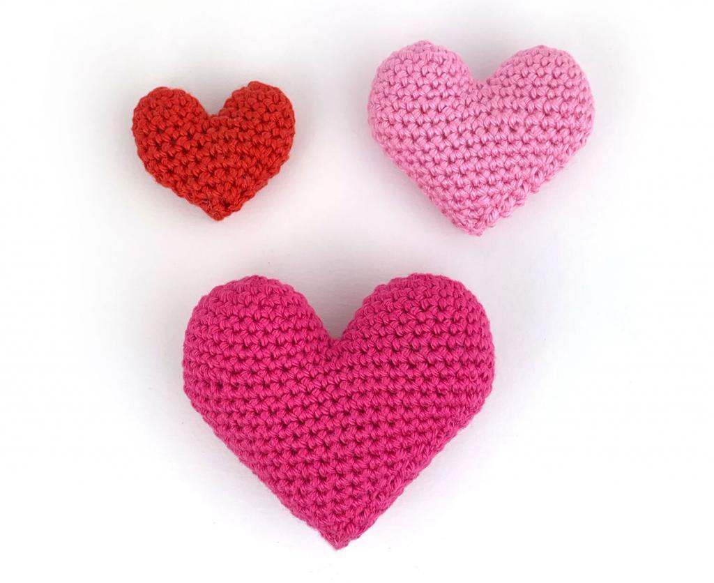 Free heart crochet pattern