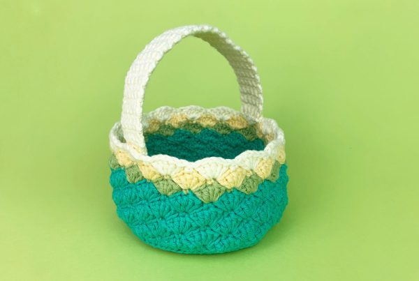 Free easter basket crochet pattern
