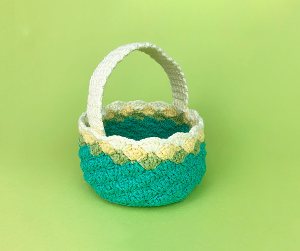 Free Easter Basket crochet pattern