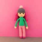 Doll amigurumi crochet
