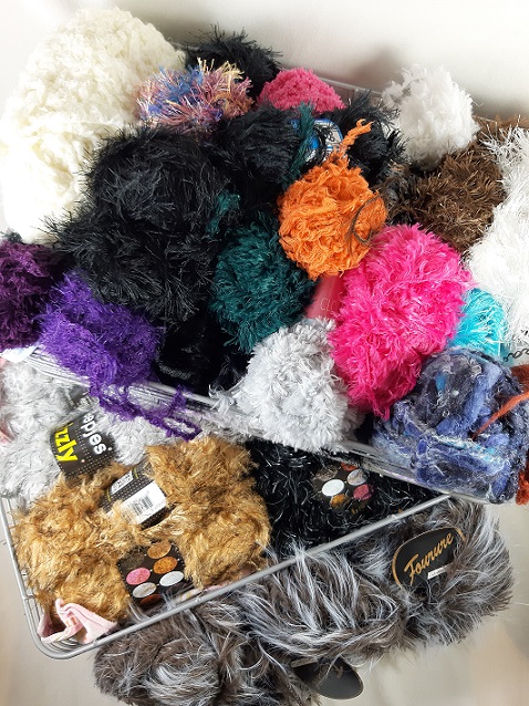 Fable Fur Yarn in 15 Colors