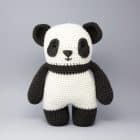 Panda amigurumi crochet pattern