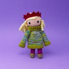 amigurumi Christmas crochet doll