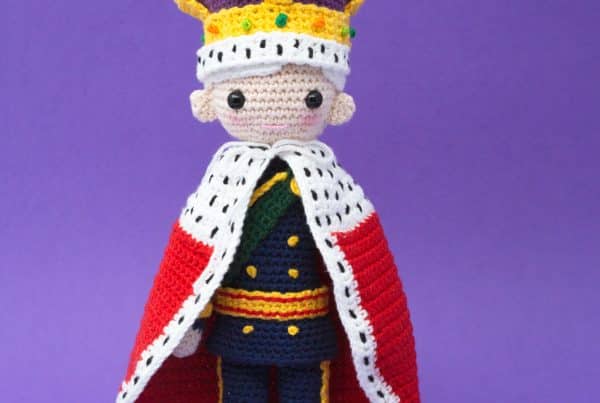 King Charles Amigurumi crochet Pattern