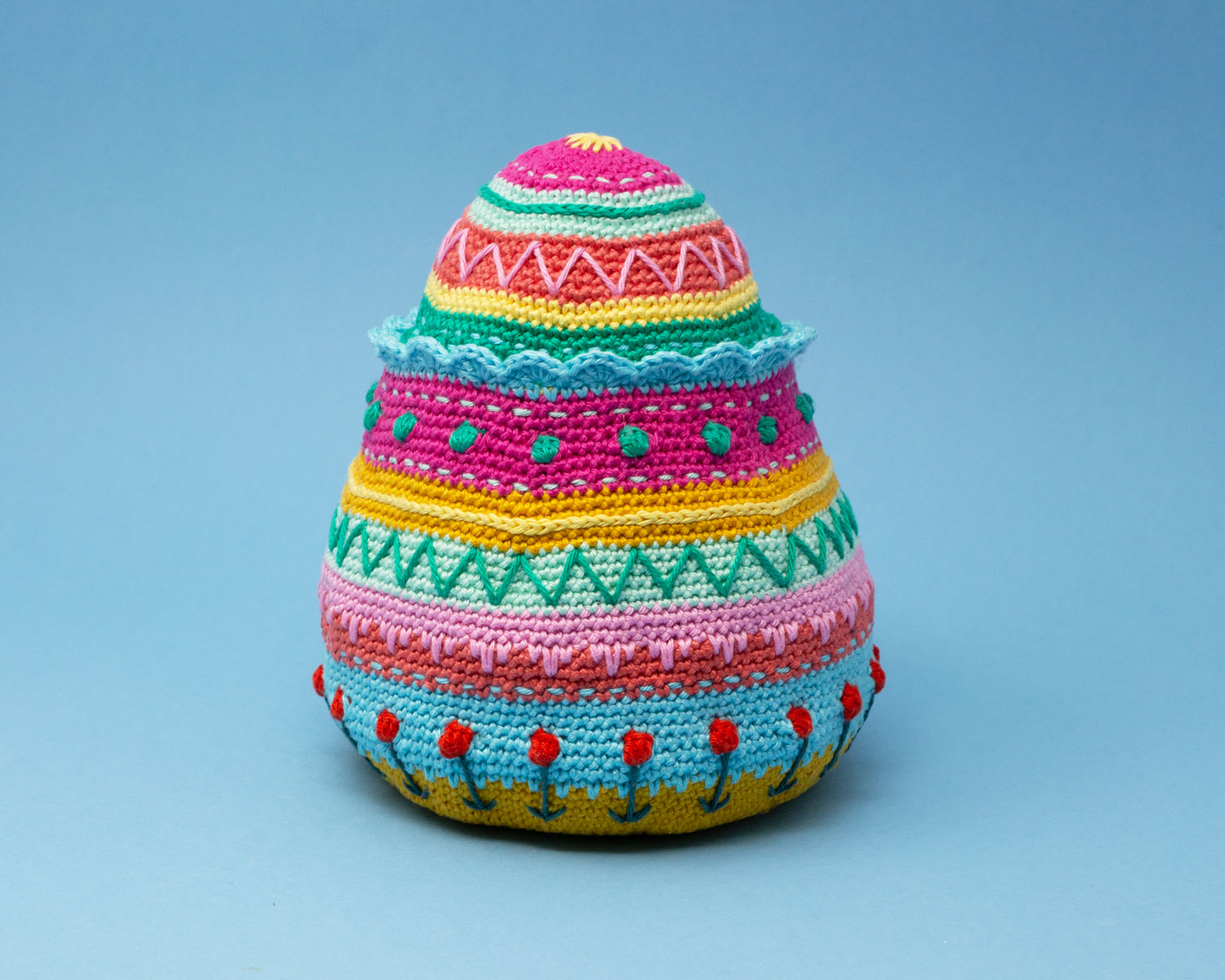Easter basket crochet pattern