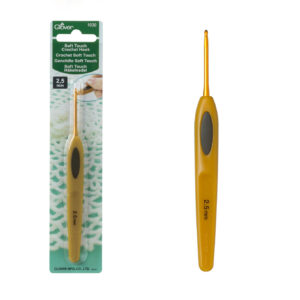 Clover soft touch crochet hook 2.5mm