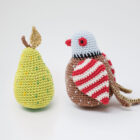 Partridge and a pear amigurumi crochet pattern