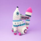Arctic fox amigurumi crochet pattern
