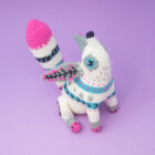 Arctic fox amigurumi crochet pattern