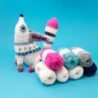 Arctic fox amigurumi crochet pattern